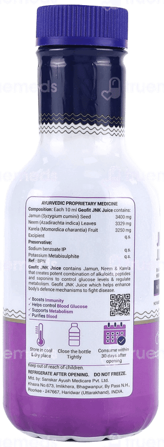 Geofit Jnk Juice 500Ml
